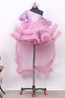 Lavender Barbie Style Dress