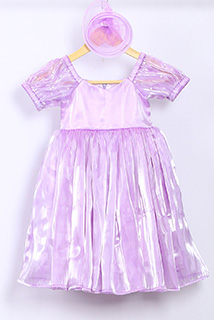 Lavender Soft Organza Dress