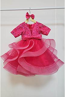 Magenta Pink Barbie Dress