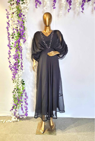 Black Kaftan Style Dress
