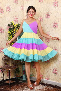 Pastel Shade Candy Dress